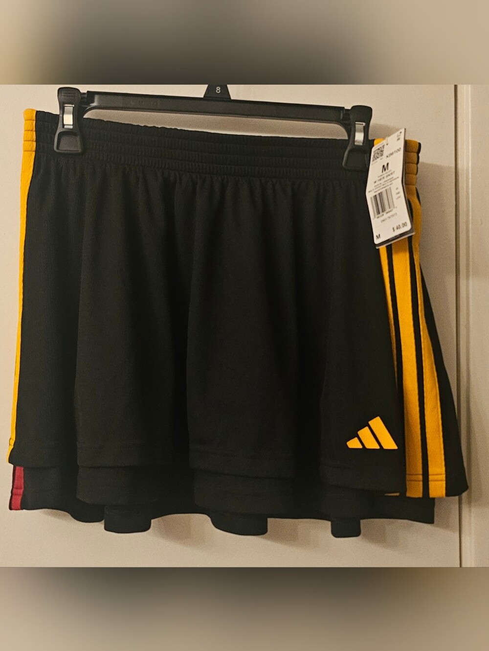Adidas NWT House of Tiro Layered Miniskirt